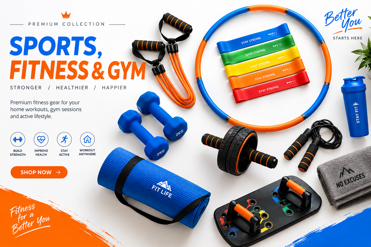 Sports, Fitness & Gym