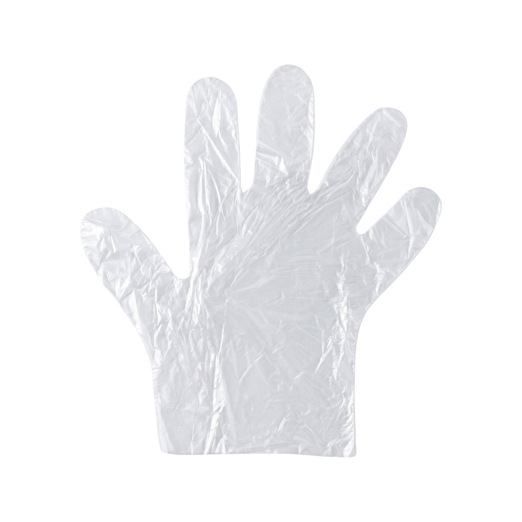 Disposable Medium Plastic Gloves (100 Pc)