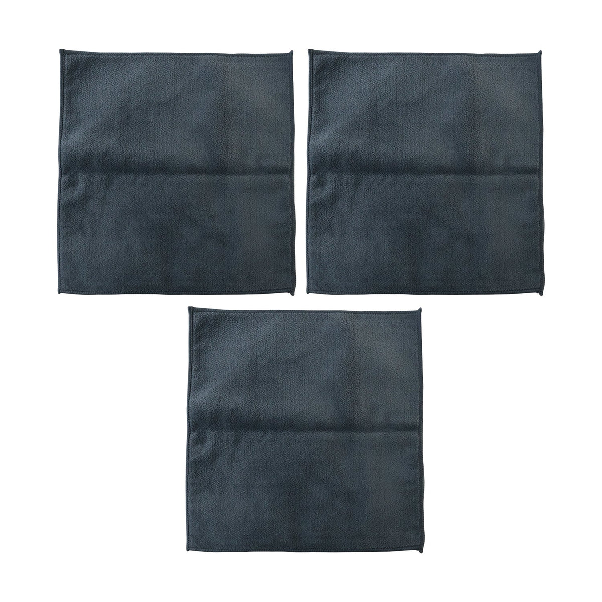 Soft Absorbent Microfiber Cleaning Towel 30 X 30 Cm Pack Of 3 Lint Free (3 Pc)