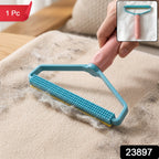 2-in-1 Portable Pet Hair And Lint Remover Brush For Clothes And Furniture (1 Pc)