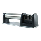 Two Stage Manual Knife Sharpener With Coarse And Fine Slots For Kitchen (1 Pc)