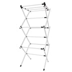 Metal Foldable Clothes Drying Rack 3 Tier Portable Laundry Stand (1 Pc)