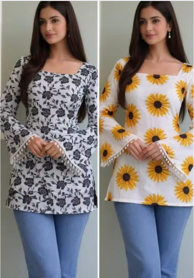Latest Design Short kurti top