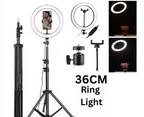 10 Inch LED Ring Light Kit with 7 Feet Heavy-Duty Tripod