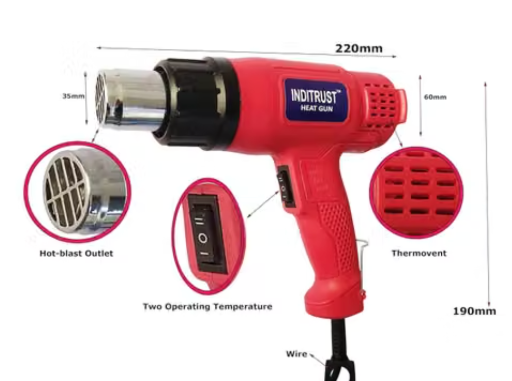 ProHeat 2000 W— Dual-Mode Variable Air Heat Gun