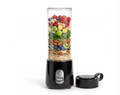 420ML USB Rechargeable Portable Blender | Mini Mixer Grinder & Juicer with 6 Stainless Steel Blades | Cordless Smoothie, Shake & Cold Coffee Maker | Travel & Home Use – KENISH MART