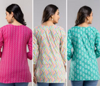 Shorts Kurtis Pack of 3