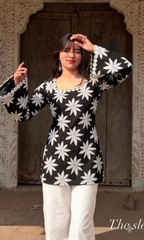 Latest Cotten Short Combo Kurti for women and girl (Pack.2)
