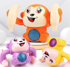 HIR Electronic Dancing and Spinning Banana Monkey Toy (multicolor)