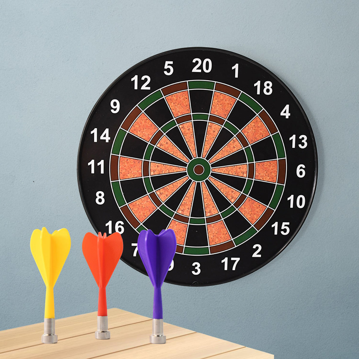 Classic Magnetic Dartboard Game Set